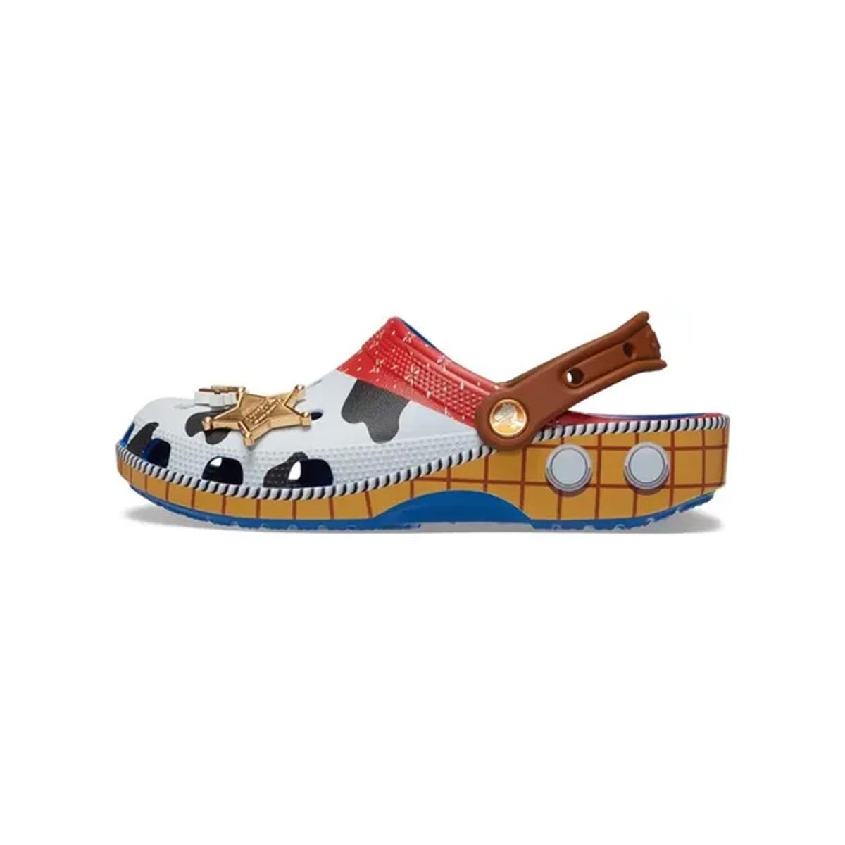 Sandália Crocs Infantil Toy Story Woody 209461 Blue Jeans Sandália Crocs Infantil Toy Story Woody 209461 Blue Jeans