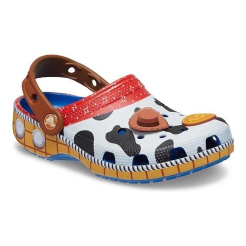 Sandália Crocs Infantil Toy Story Woody 209470 Blue Jeans