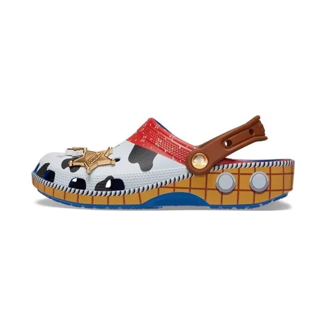 Sandália Crocs Infantil Toy Story Woody 209470 Blue Jeans