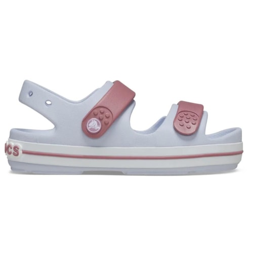 Detalhe - Sandália Crocs Juvenil Crocband Cruiser T 209423 Dreamscape