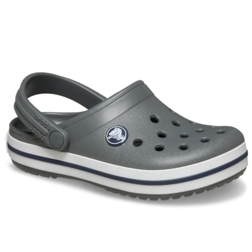 Sandália Crocs Juvenil Crocbang Clog X20700 Grey/Navy