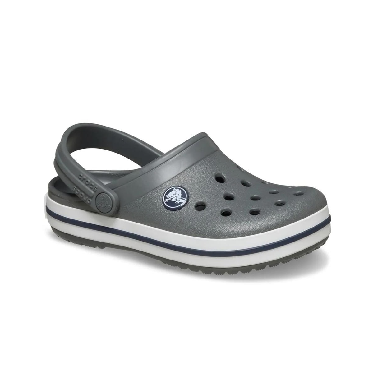 Sandália Crocs Juvenil Crocbang Clog X20700 Grey/Navy Sandália Crocs Juvenil Crocbang Clog X20700 Grey/Navy
