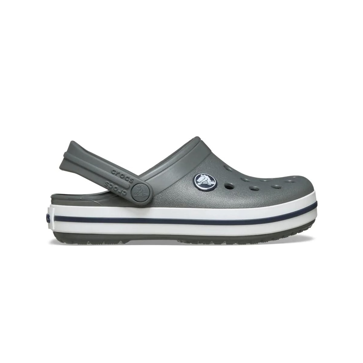 Sandália Crocs Juvenil Crocbang Clog X20700 Grey/Navy