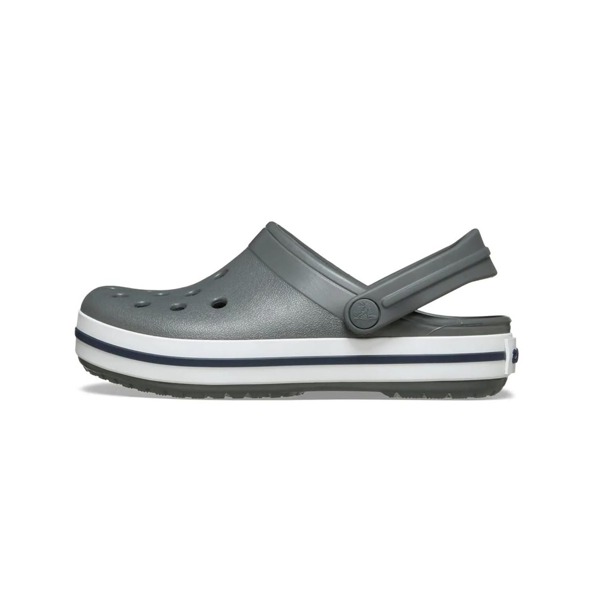 Sandália Crocs Juvenil Crocbang Clog X20700 Grey/Navy Sandália Crocs Juvenil Crocbang Clog X20700 Grey/Navy