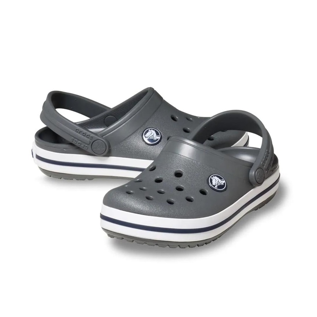 Sandália Crocs Juvenil Crocbang Clog X20700 Grey/Navy