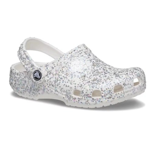 Sandália Crocs Starry Glitter Clog 208620 White