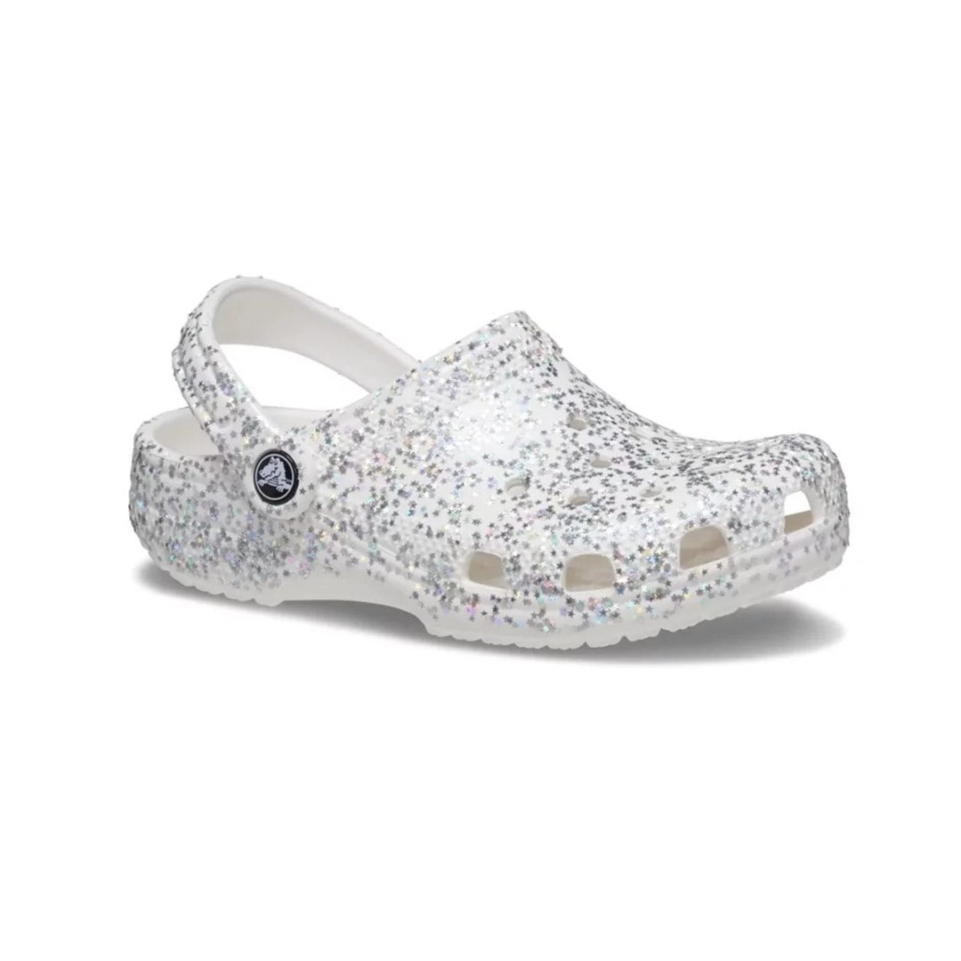 Sandália Crocs Starry Glitter Clog 208620 White Sandália Crocs Starry Glitter Clog 208620 White