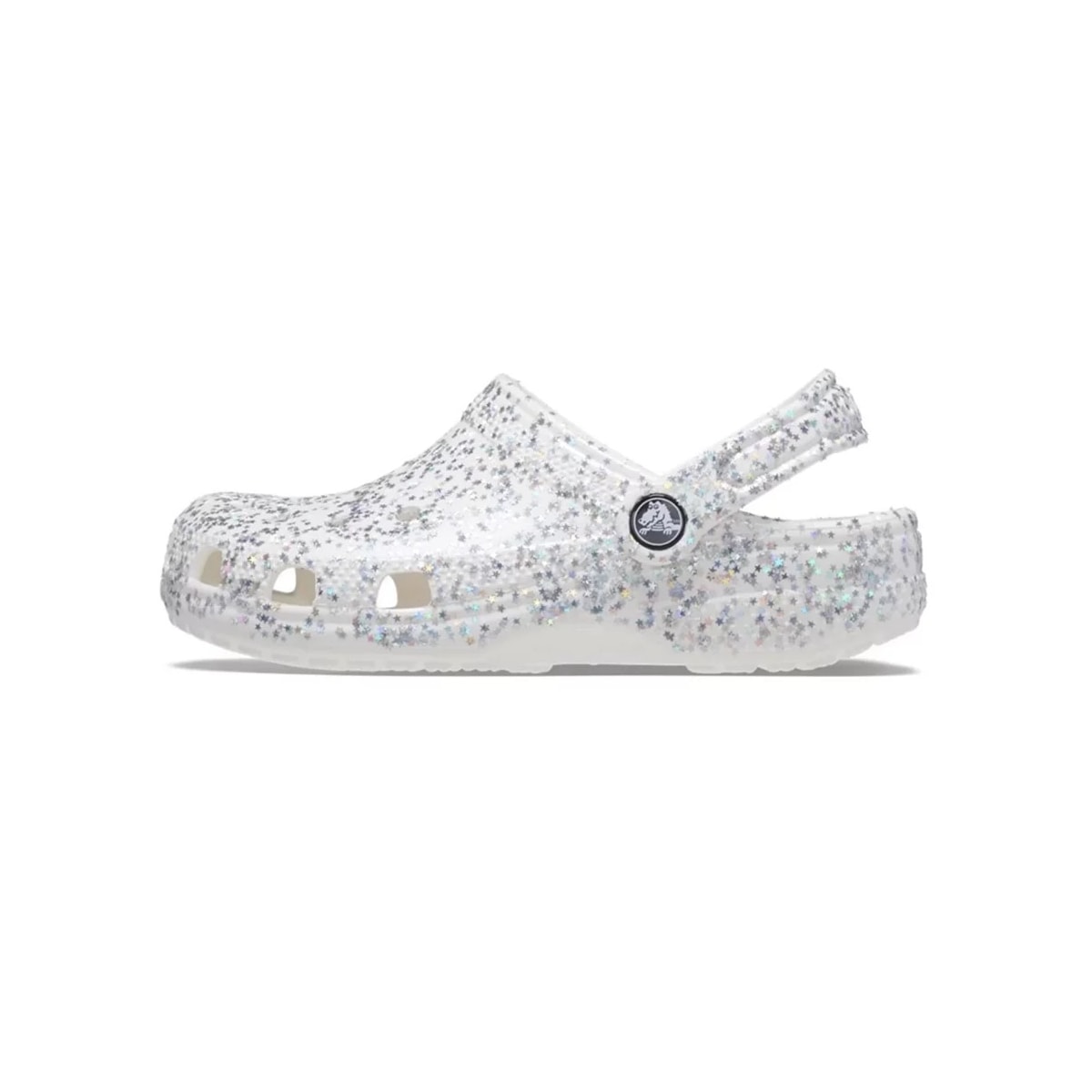 Sandália Crocs Starry Glitter Clog 208620 White Sandália Crocs Starry Glitter Clog 208620 White