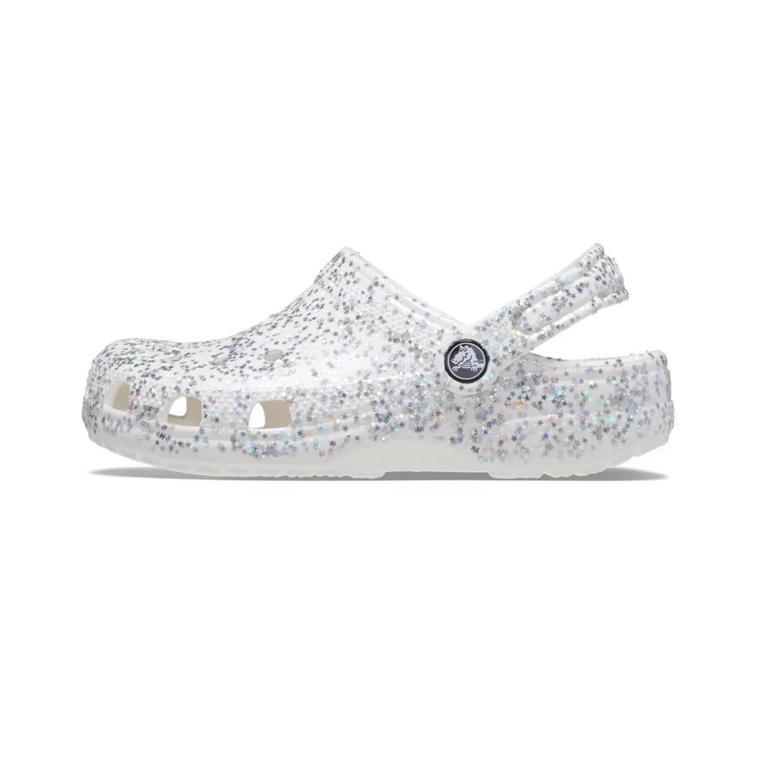 Sandália Crocs Starry Glitter Clog 208620 White Sandália Crocs Starry Glitter Clog 208620 White