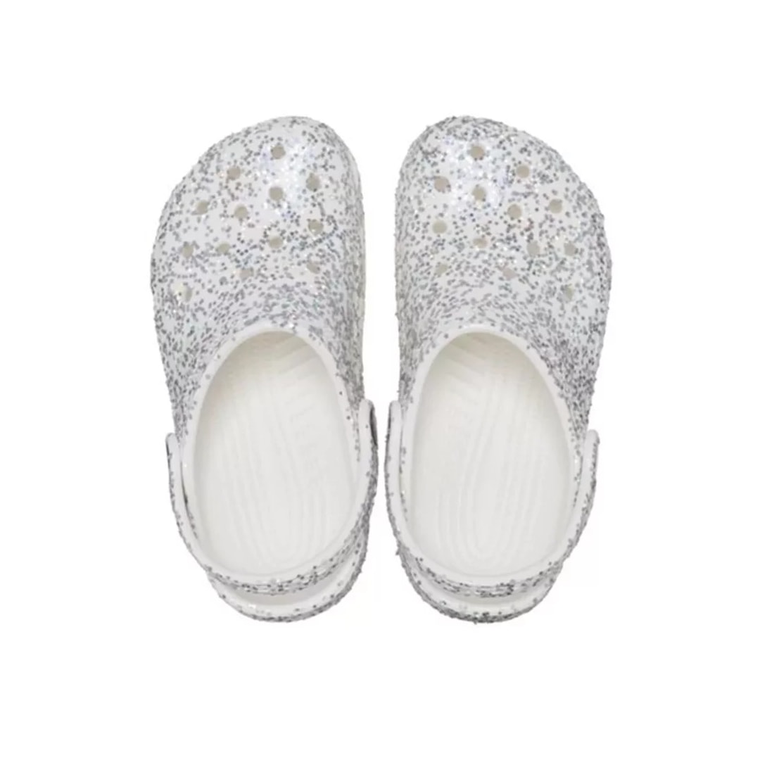 Sandália Crocs Starry Glitter Clog 208620 White Sandália Crocs Starry Glitter Clog 208620 White