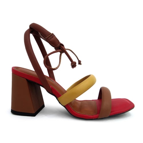 Sandalia Dakota Feminina Z9451i Mascavo/Ocre/Conhaqu