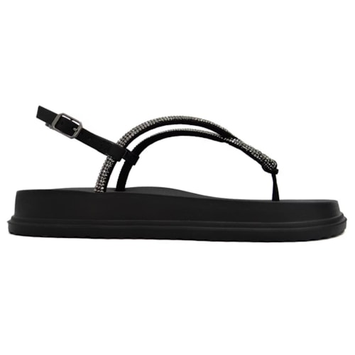 Sandália Dakota Papete Flatform Y6241 Preto