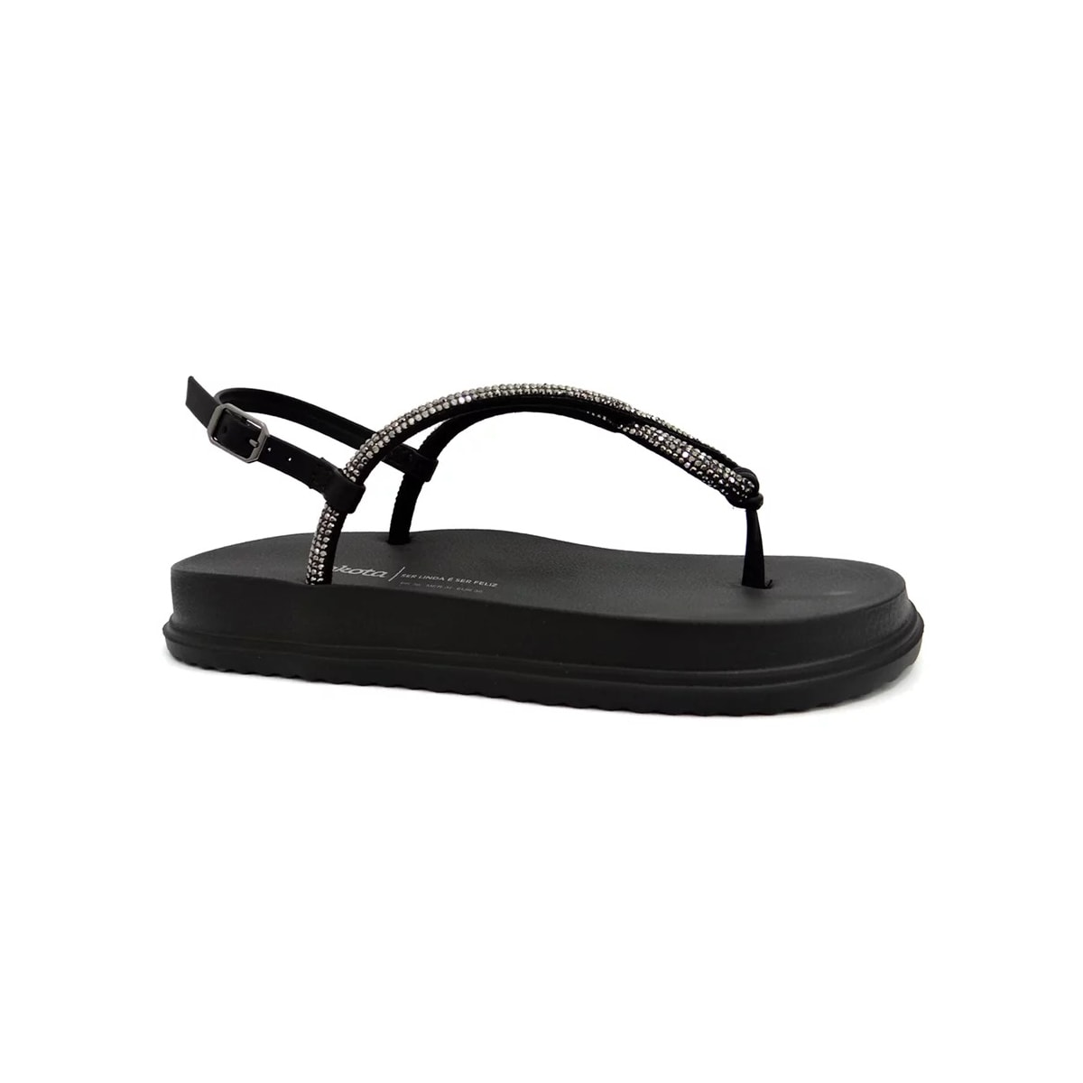 Sandália Dakota Papete Flatform Y6241 Preto Sandália Dakota Papete Flatform Y6241 Preto