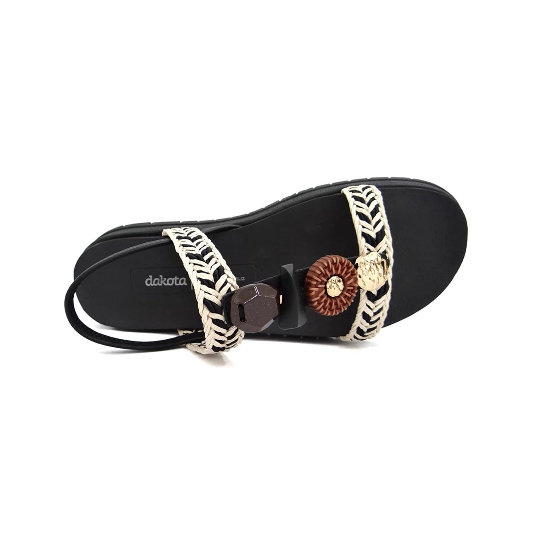 Sandália Dakota Papete Flatform Y6801 Preto Sandália Dakota Papete Flatform Y6801 Preto