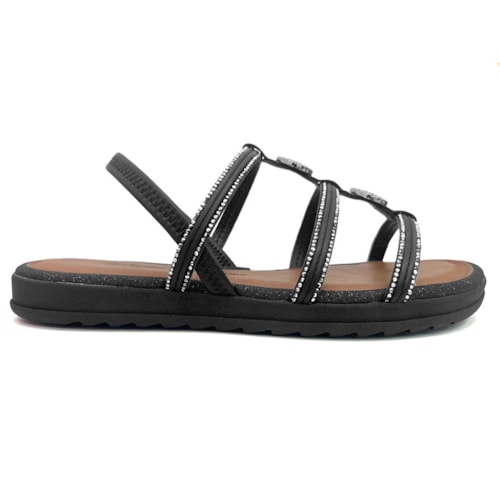 Detalhe - Sandália Dakota Papete Flatform Y7571 Preto