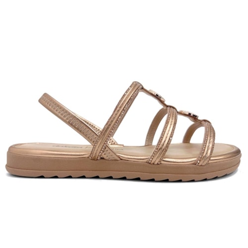 Detalhe - Sandália Dakota Papete Flatform Y7571 Rose