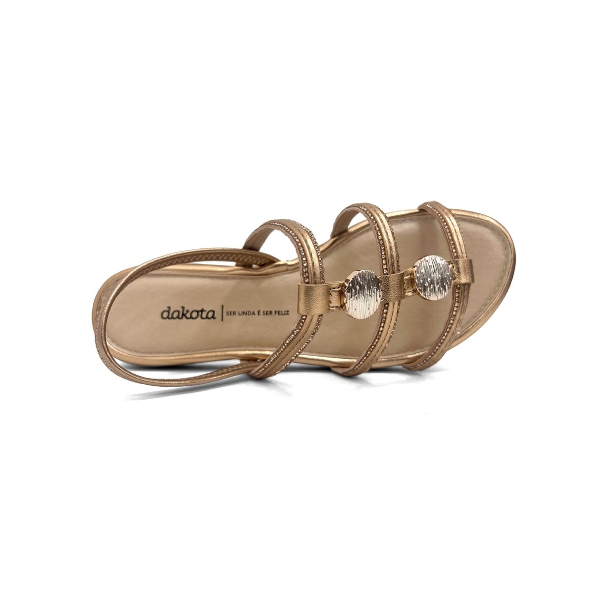 Sandália Dakota Papete Flatform Y7571 Rose