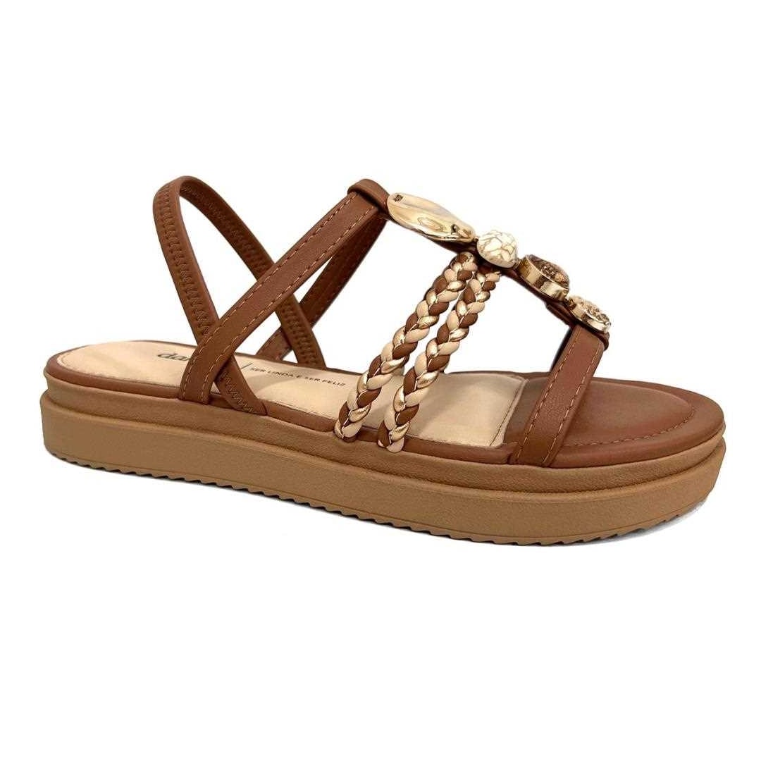 Sandália Dakota Papete Flatform Y7635 Mascavo