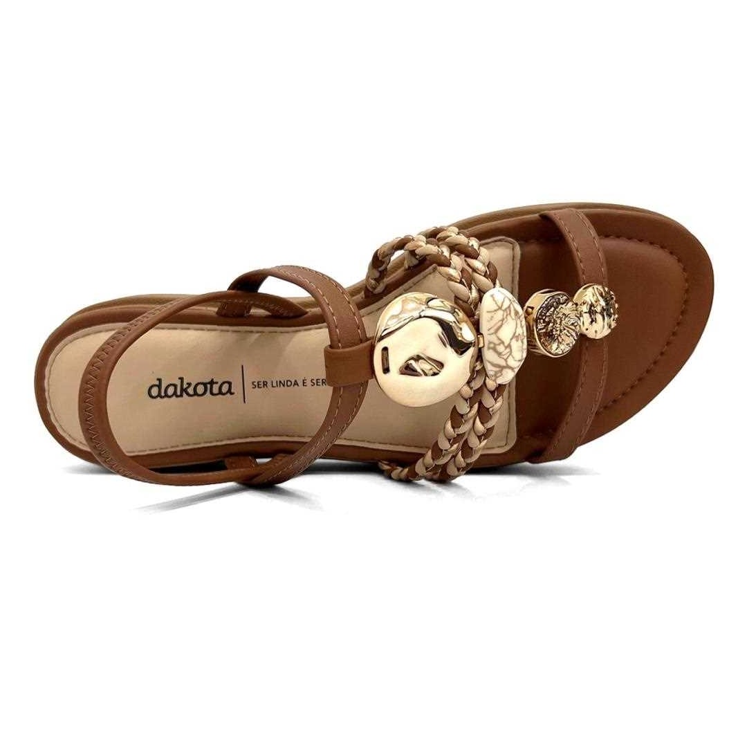 Sandália Dakota Papete Flatform Y7635 Mascavo Sandália Dakota Papete Flatform Y7635 Mascavo