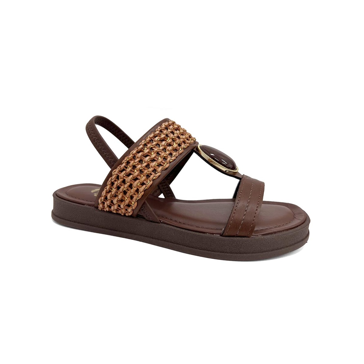 Sandália Dakota Papete Flatform Y9711 Cafe Sandália Dakota Papete Flatform Y9711 Cafe