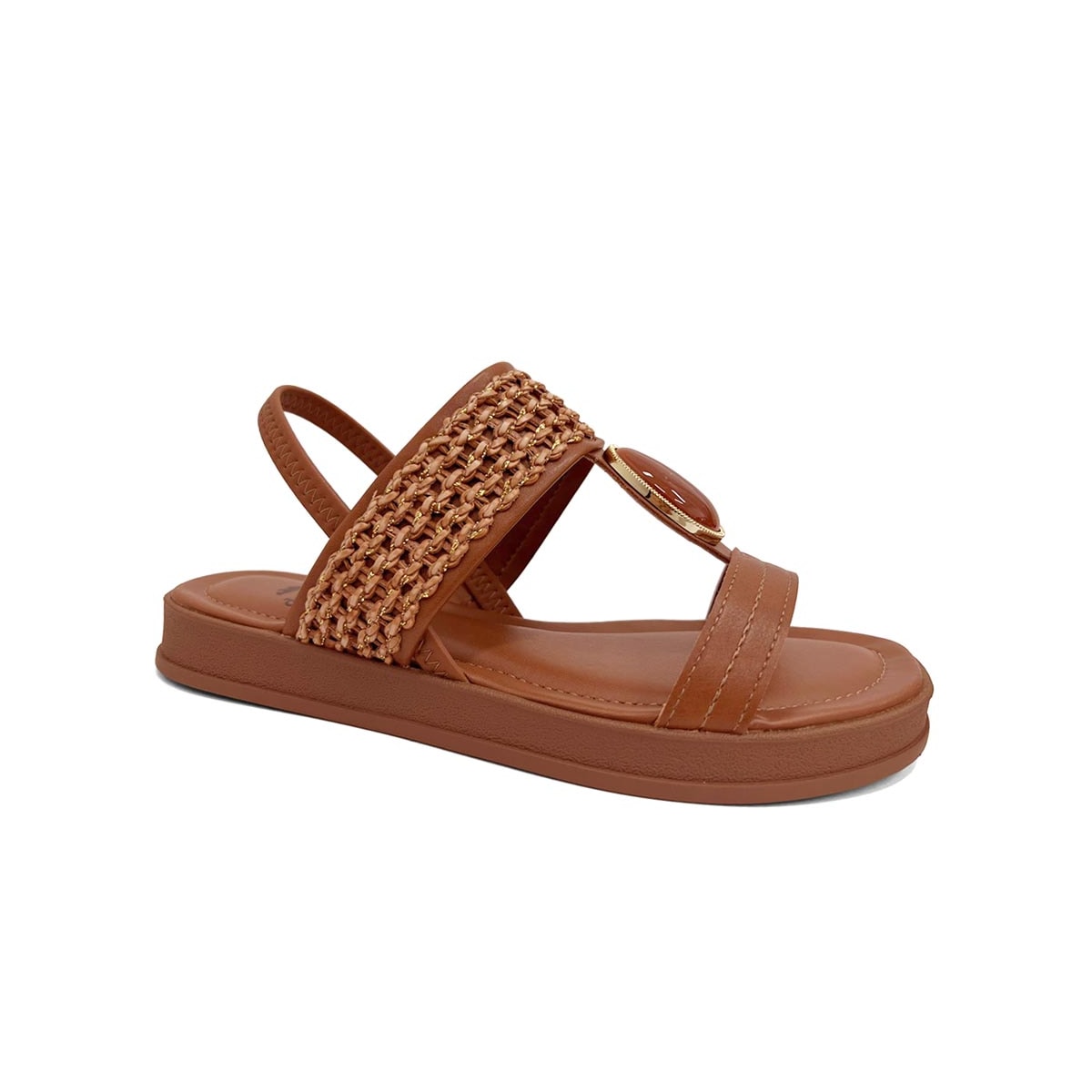 Sandália Dakota Papete Flatform Y9711 Caramelo Sandália Dakota Papete Flatform Y9711 Caramelo