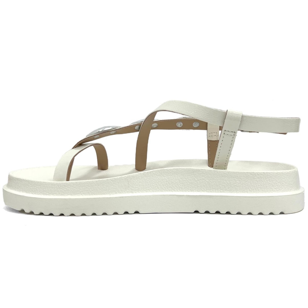 Sandália Dakota Papete Y7835 Cream
