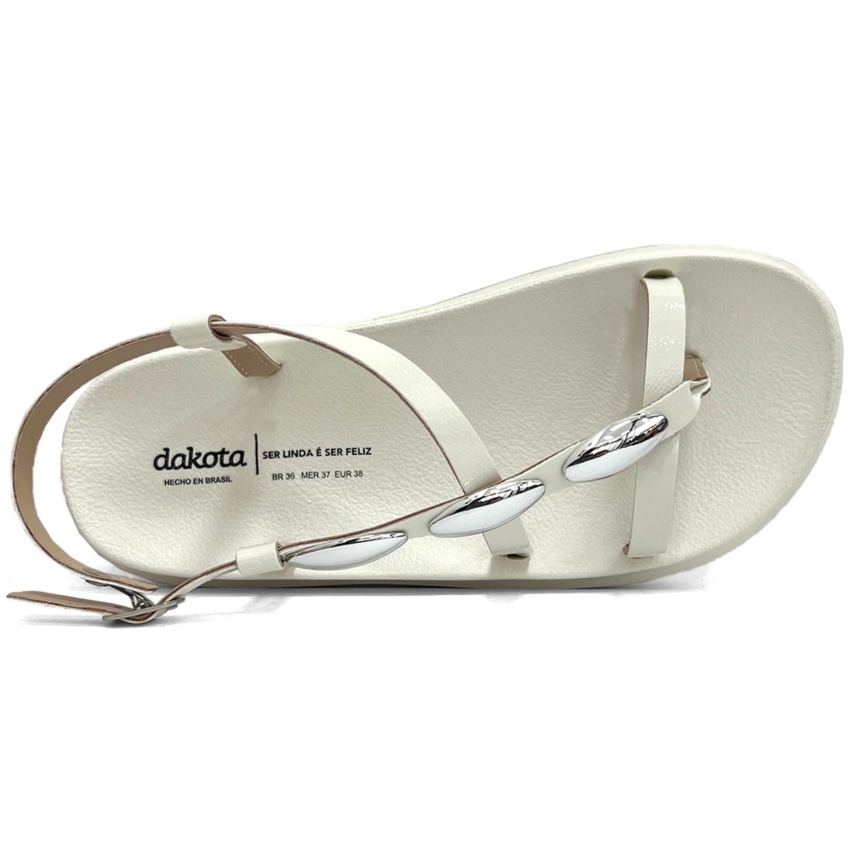 Sandália Dakota Papete Y7835 Cream Sandália Dakota Papete Y7835 Cream