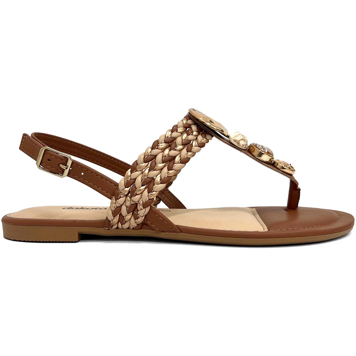 Sandália Dakota Rasteira De Dedo Y7991 Mascavo Sandália Dakota Rasteira De Dedo Y7991 Mascavo