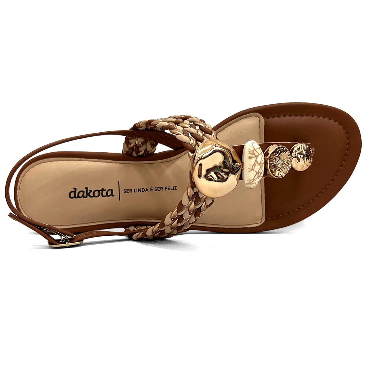 Sandália Dakota Rasteira De Dedo Y7991 Mascavo Sandália Dakota Rasteira De Dedo Y7991 Mascavo