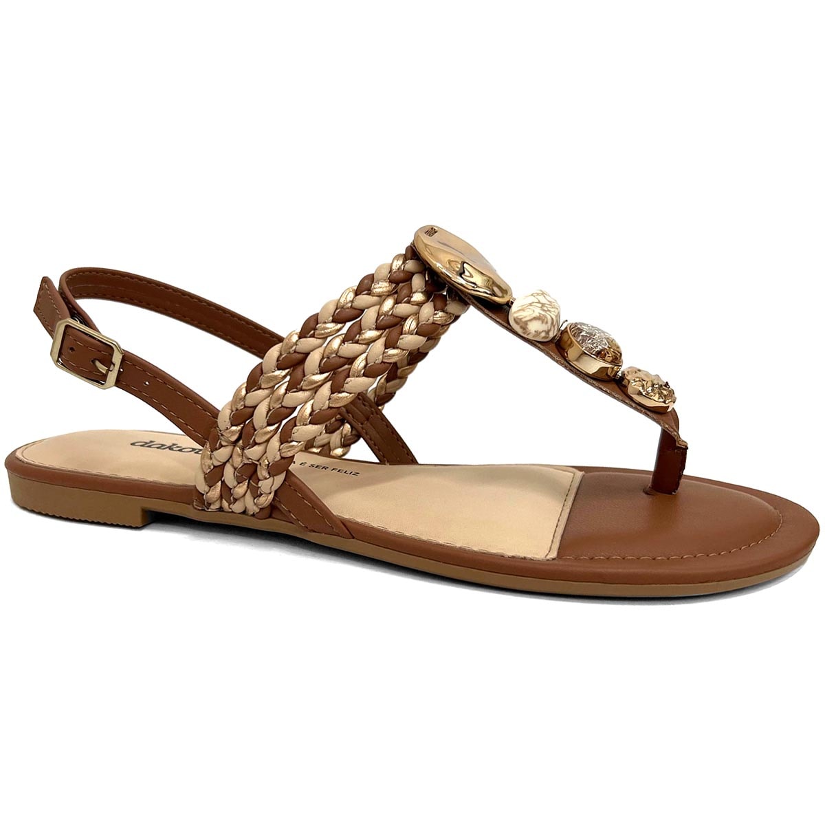 Sandália Dakota Rasteira De Dedo Y7991 Mascavo Sandália Dakota Rasteira De Dedo Y7991 Mascavo