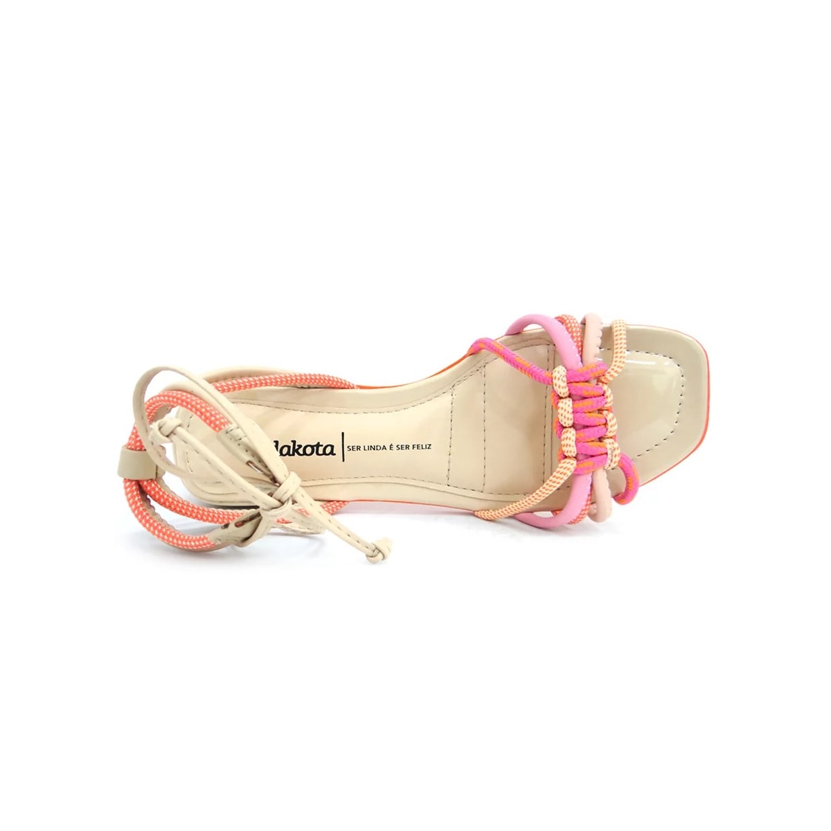 Sandália Dakota Rasteira Y0153 Rosa/Laranja Sandália Dakota Rasteira Y0153 Rosa/Laranja