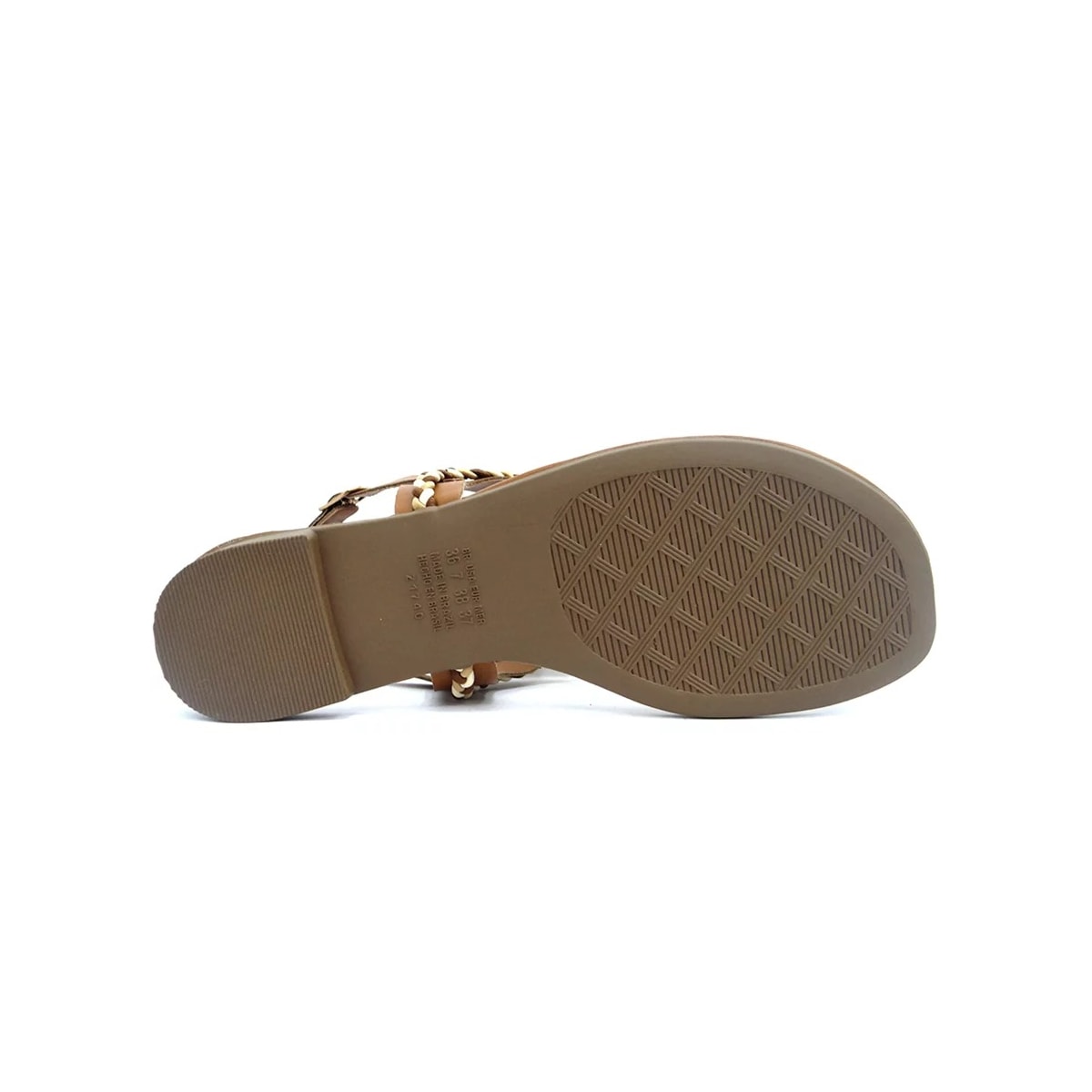 Sandália Dakota Rasteira Y0711 Caramelo Sandália Dakota Rasteira Y0711 Caramelo