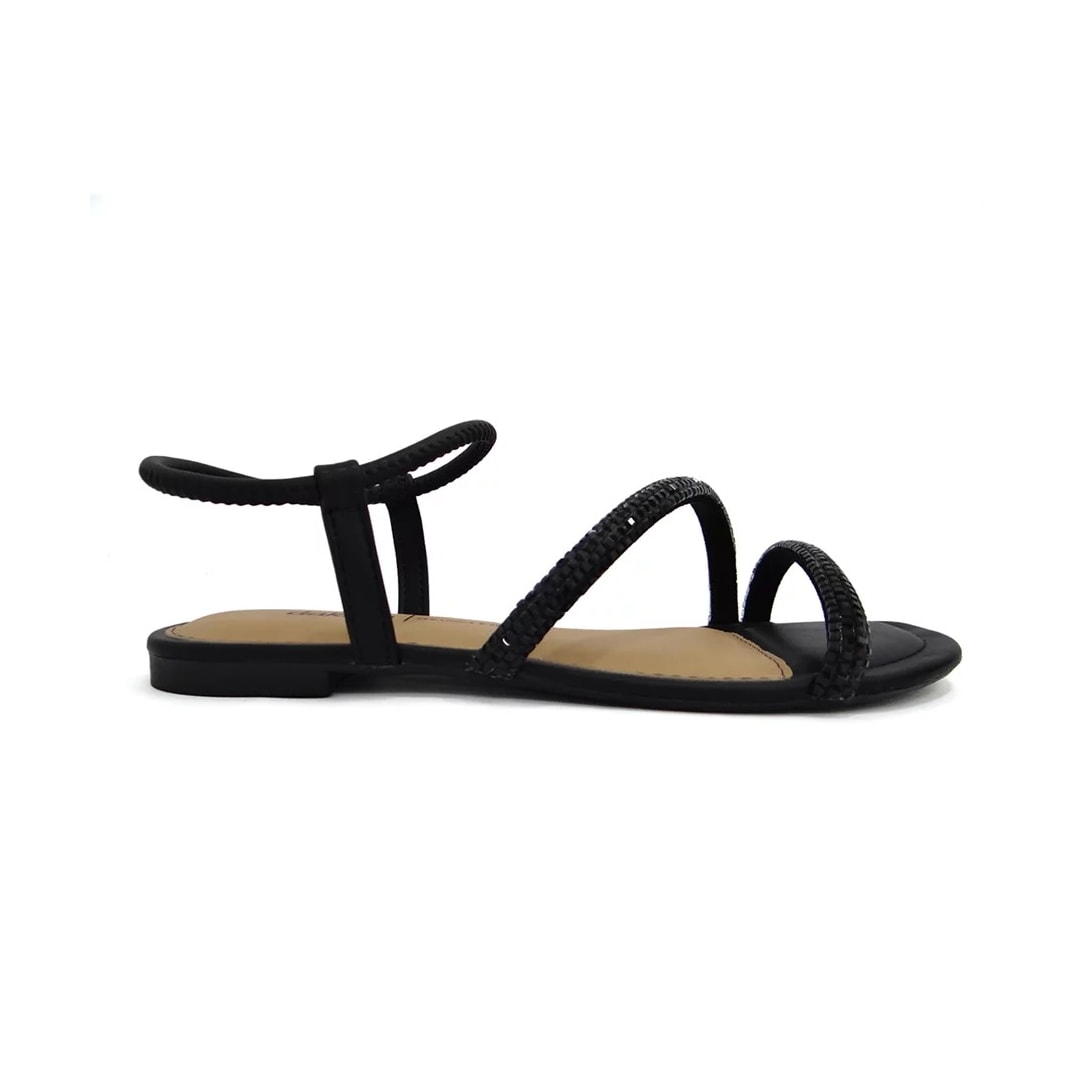 Sandália Dakota Rasteira Y6782 Preto