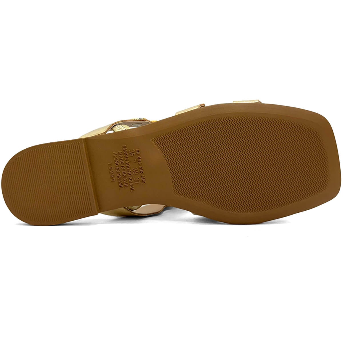 Sandália Dakota Rasteira Y7601 Champagne Sandália Dakota Rasteira Y7601 Champagne