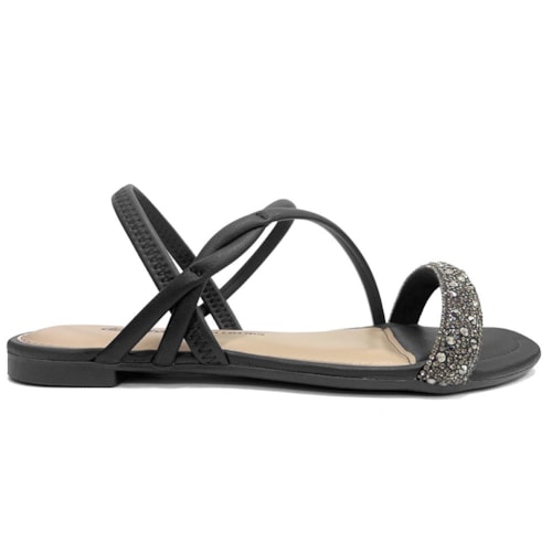 Detalhe - Sandália Dakota Rasteira Y7713 Pewter