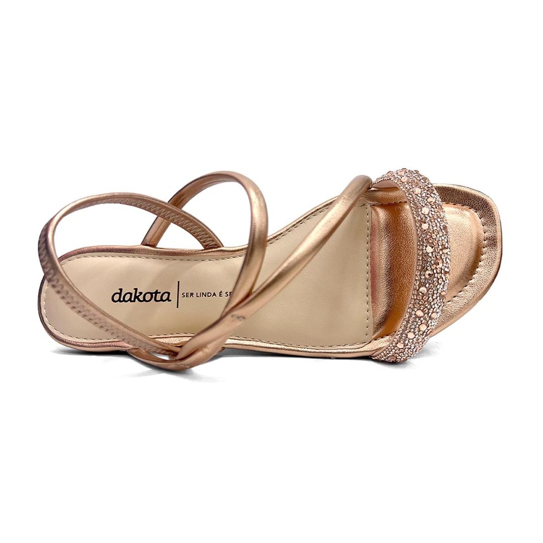 Sandália Dakota Rasteira Y7713 Rose