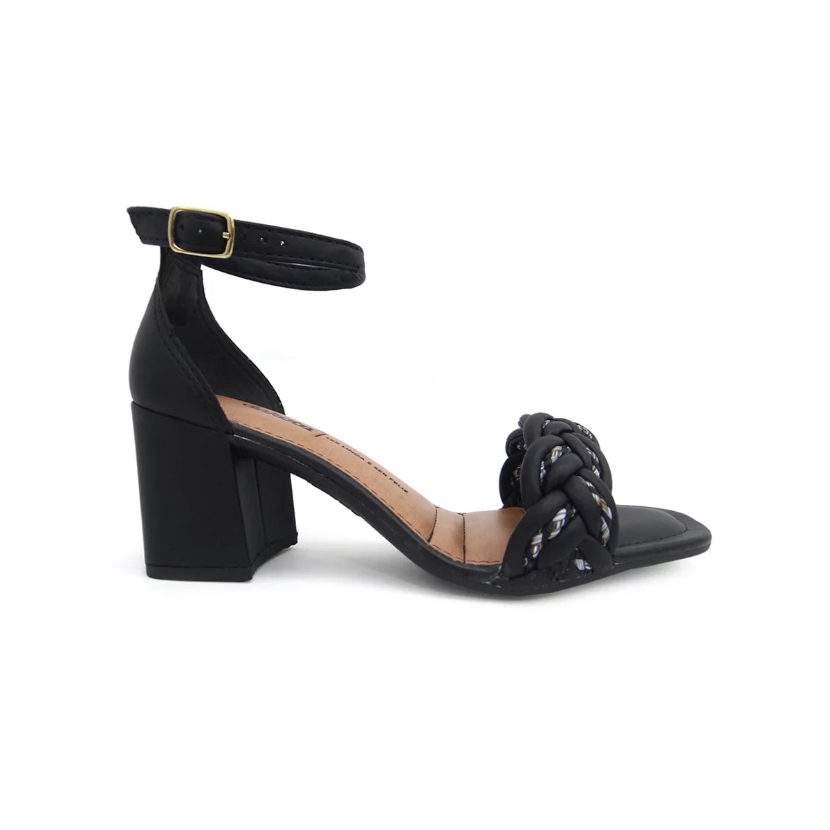 Sandália Dakota Salto Bloco Medio Y0474 Preto Sandália Dakota Salto Bloco Medio Y0474 Preto