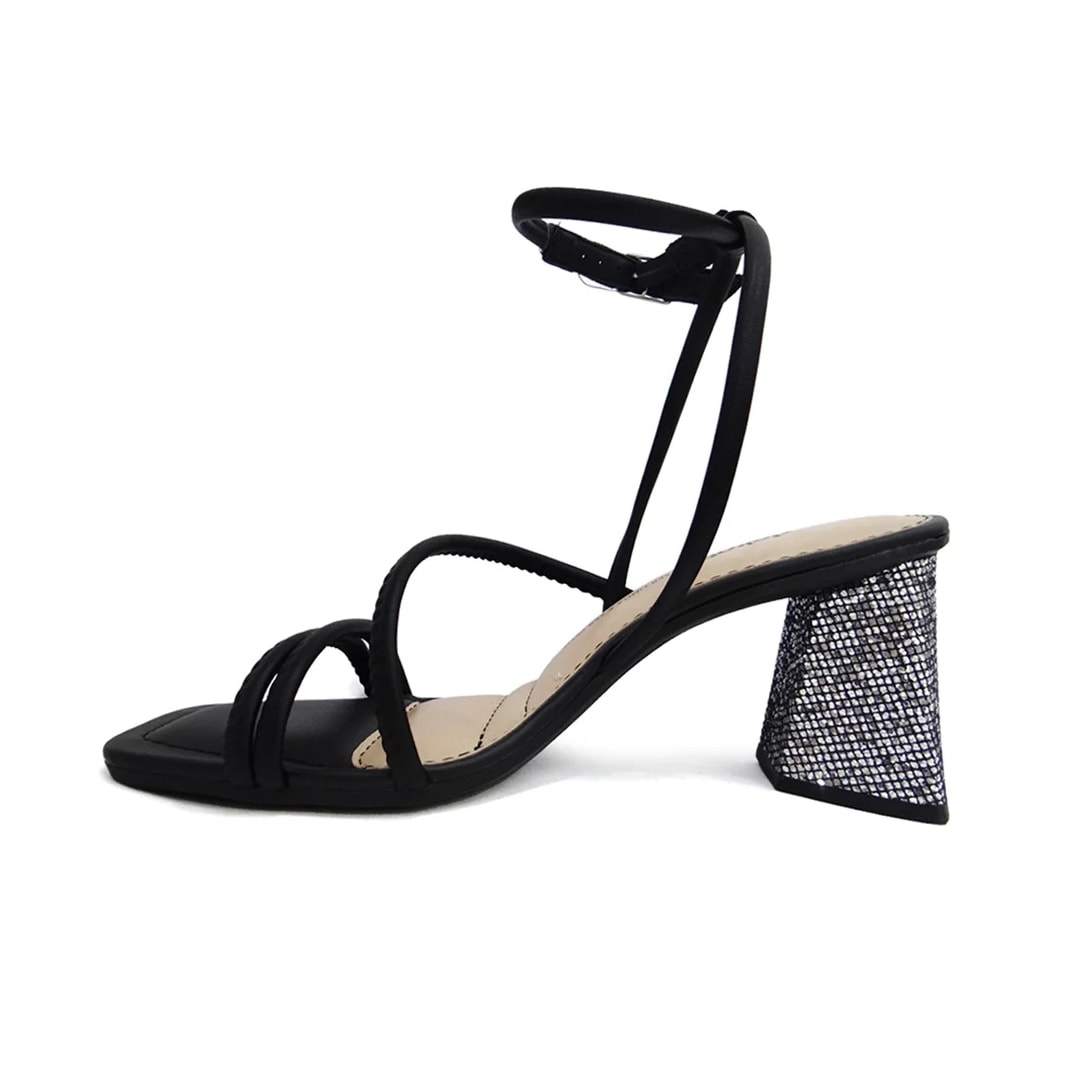 Sandália Dakota Salto Bloco Y0982 Preto