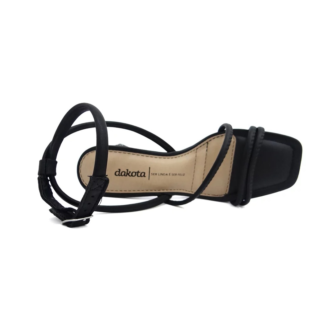 Sandália Dakota Salto Bloco Y0982 Preto Sandália Dakota Salto Bloco Y0982 Preto
