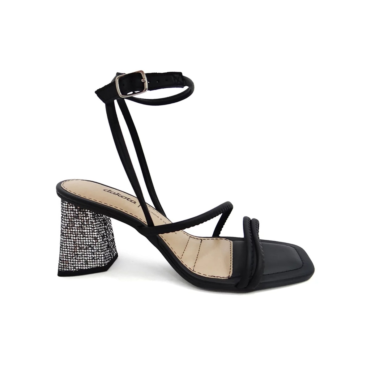 Sandália Dakota Salto Bloco Y0982 Preto Sandália Dakota Salto Bloco Y0982 Preto