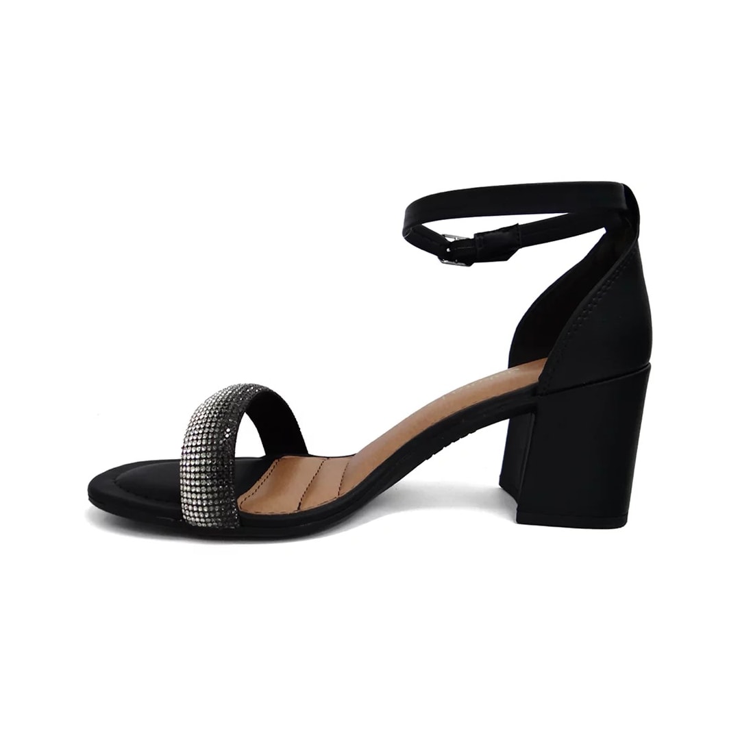 Sandália Dakota Salto Bloco Y6534 Preto