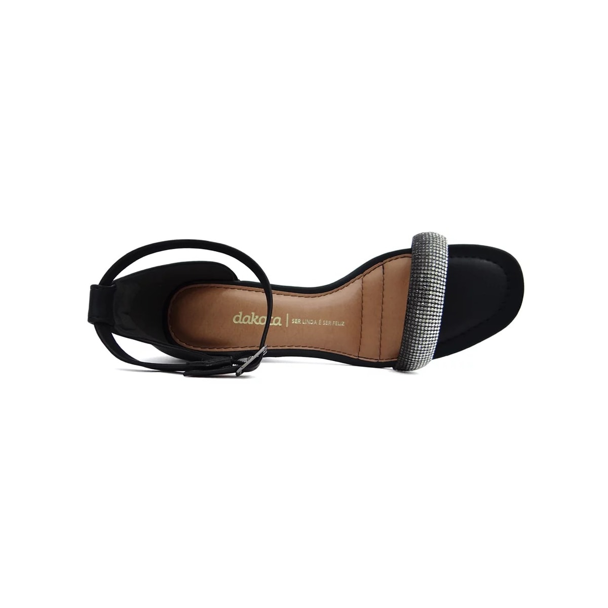 Sandália Dakota Salto Bloco Y6534 Preto Sandália Dakota Salto Bloco Y6534 Preto