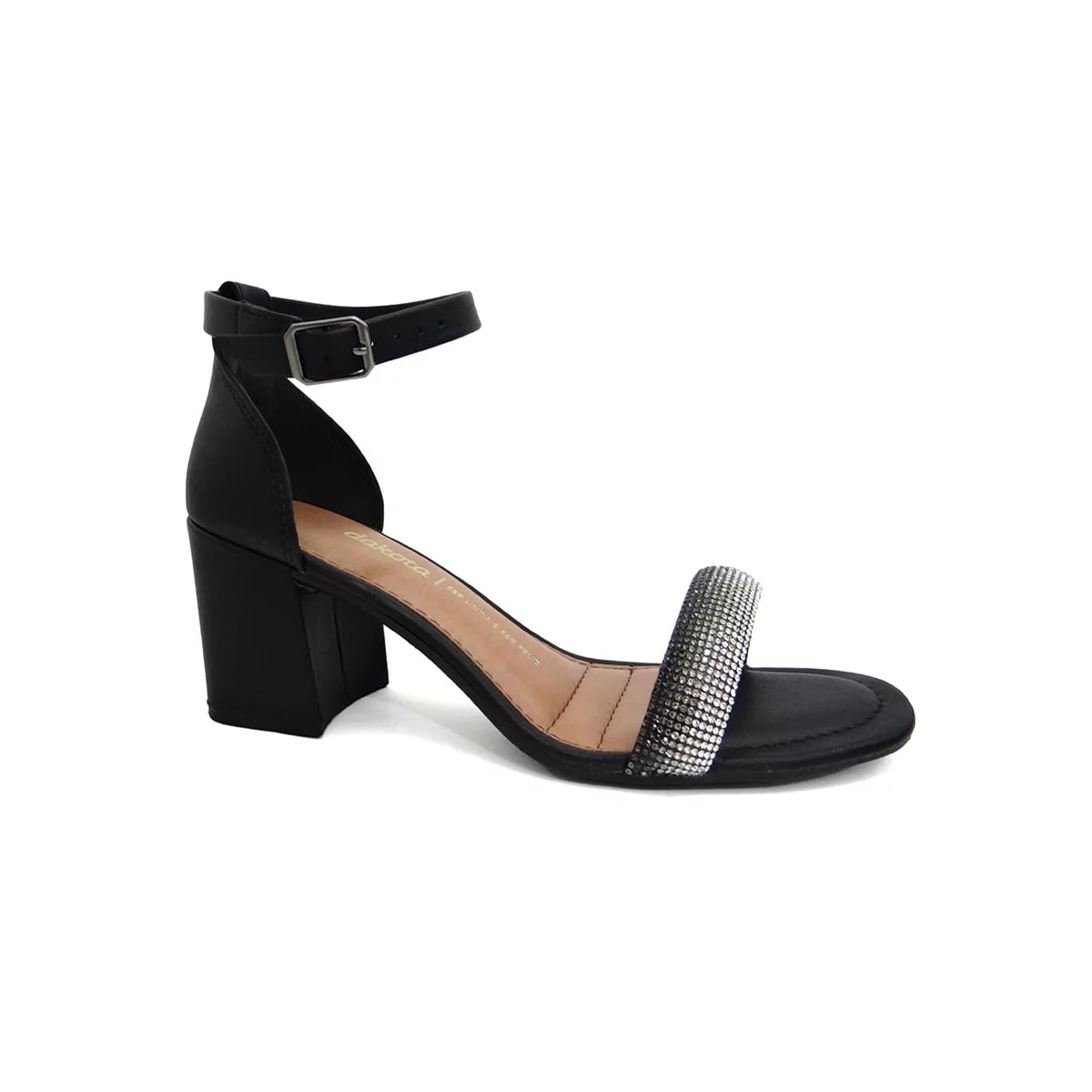 Sandália Dakota Salto Bloco Y6534 Preto Sandália Dakota Salto Bloco Y6534 Preto