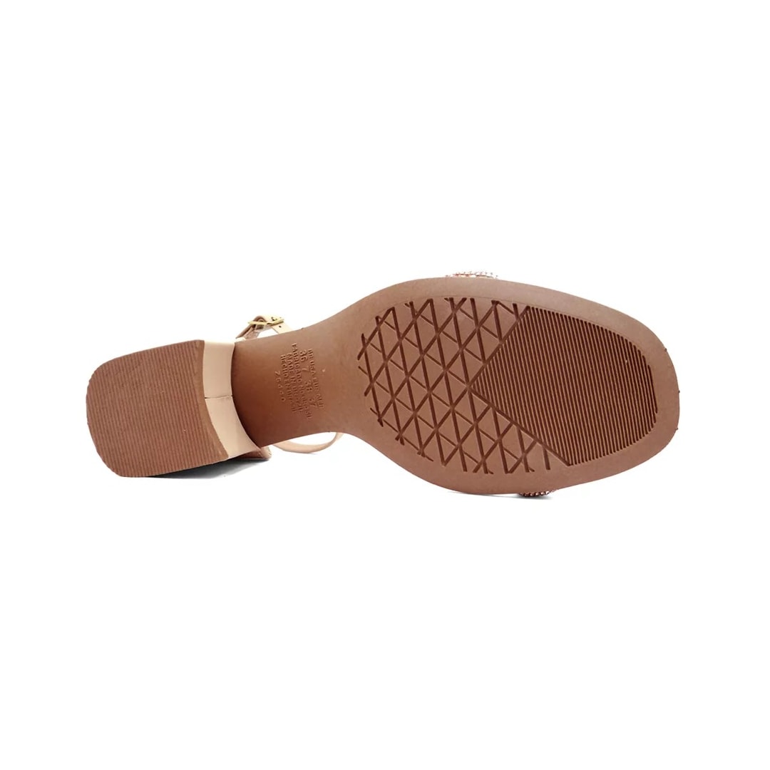 Sandália Dakota Salto Bloco Y6534 Rose
