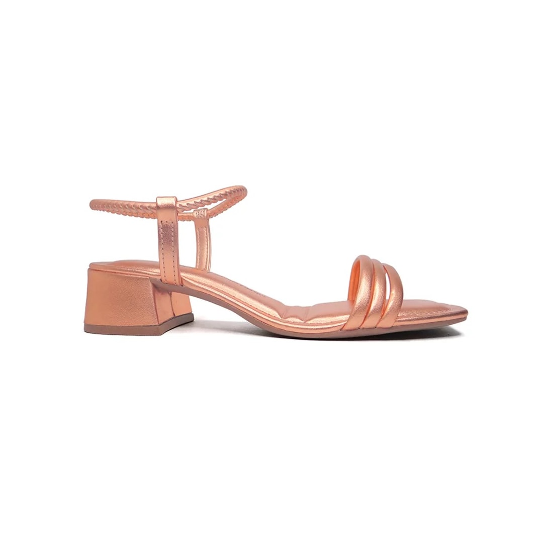 Sandália Dakota Salto Bloco Y6881 Rose