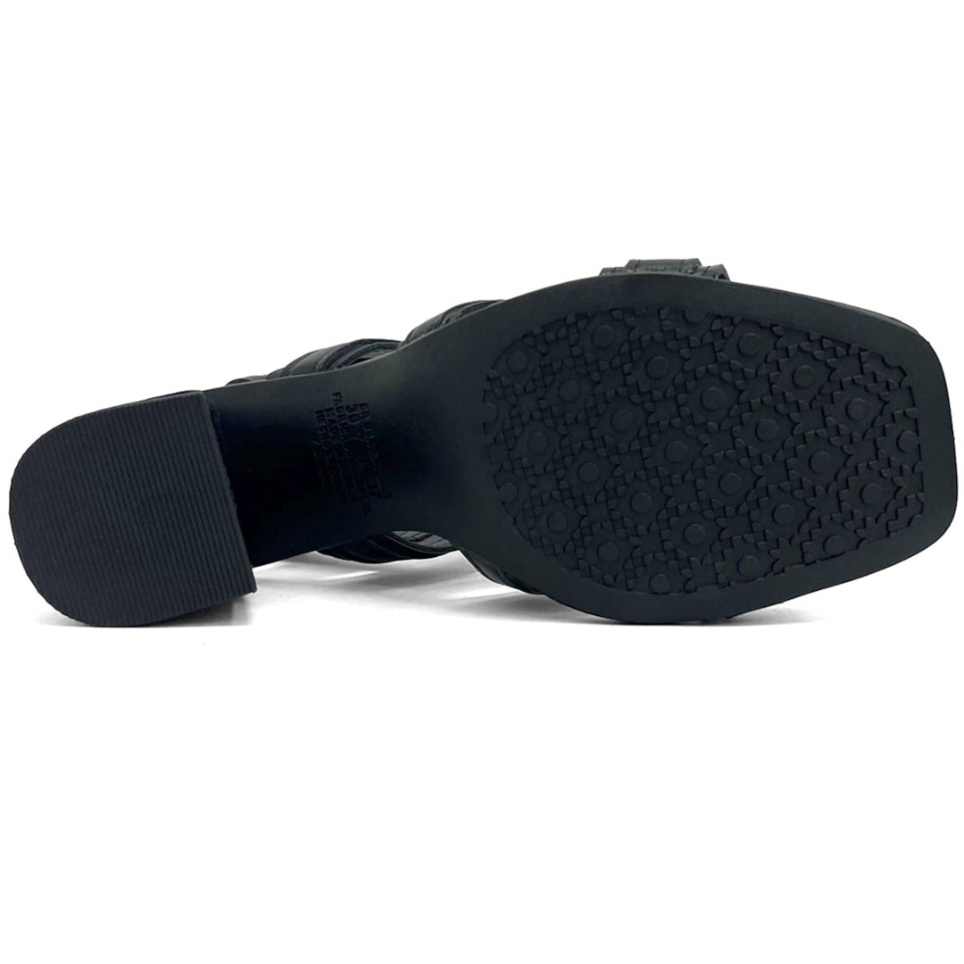 Sandália Dakota Salto Bloco Y7298 Preto