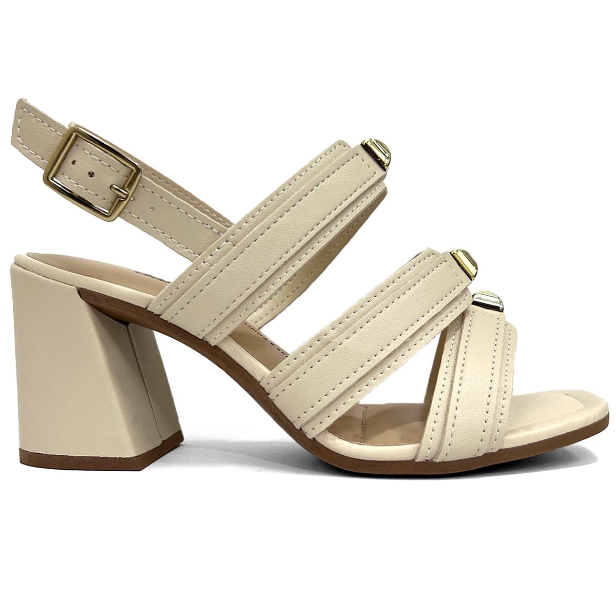 Sandália Dakota Salto Bloco Y7298 Tule Sandália Dakota Salto Bloco Y7298 Tule