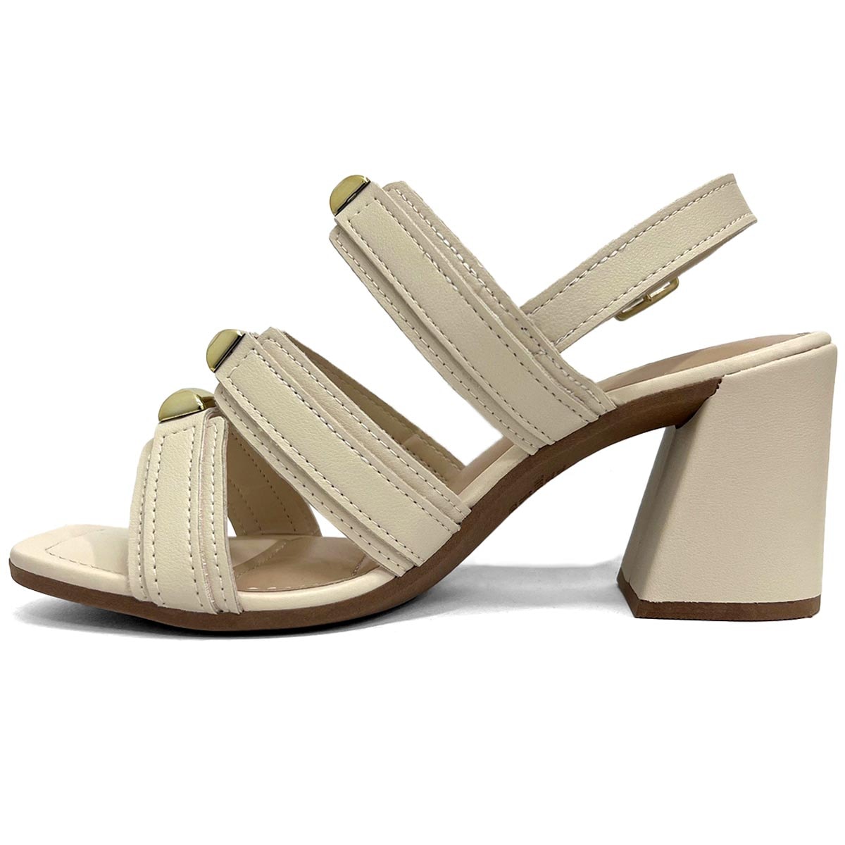 Sandália Dakota Salto Bloco Y7298 Tule Sandália Dakota Salto Bloco Y7298 Tule