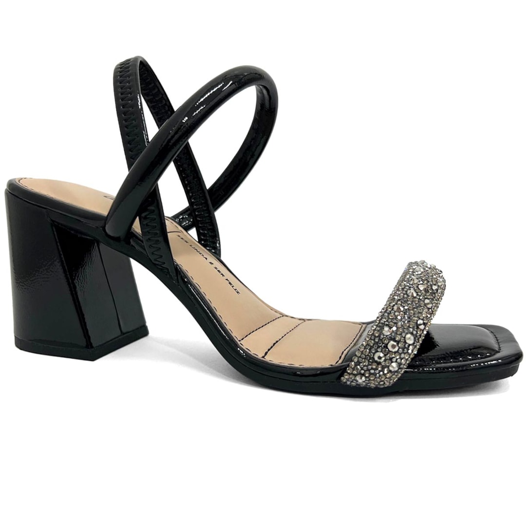 Sandália Dakota Salto Bloco Y7641 Preto