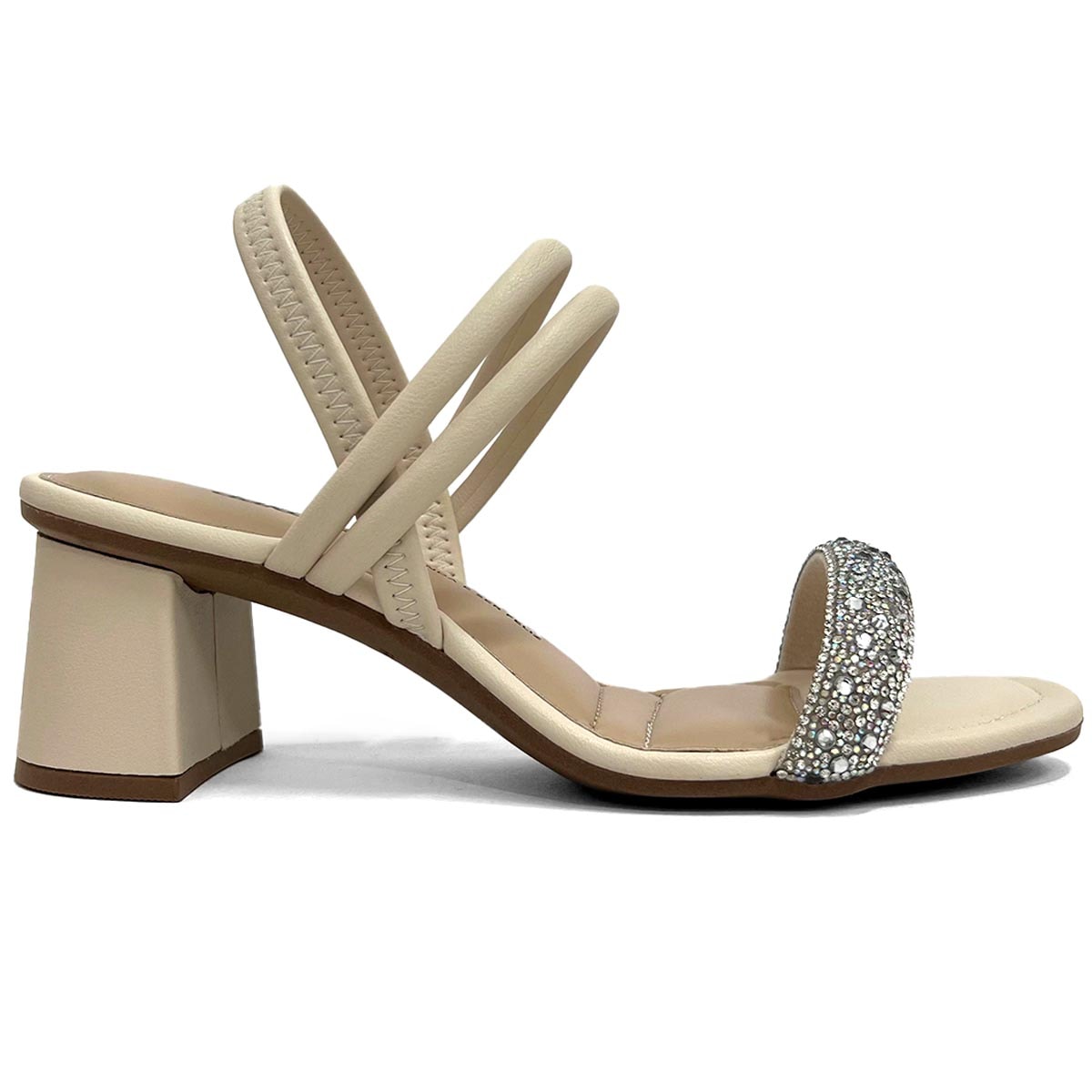 Sandália Dakota Salto Bloco Y7734 Tule Sandália Dakota Salto Bloco Y7734 Tule